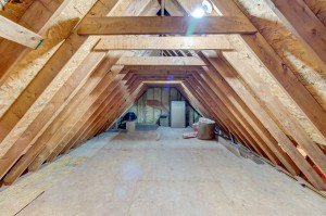floored attic storage